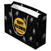 Halloween Scary Ghosts Sterrennacht Trick or treat Groot Cadeauzakje (Achterkant Gekanteld)