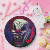 Halloween Scary Monster Clown Papieren Bordje (Feest)