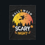 Halloween Scary Naight Birthday Fleece Deken<br><div class="desc">Halloween Scary Naight Birthday</div>