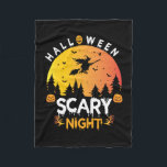 Halloween Scary Naight Birthday Fleece Deken<br><div class="desc">Halloween Scary Naight Birthday</div>