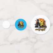 Halloween Scary Night Confetti (Achterkanten)
