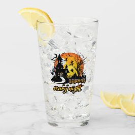 Halloween Scary Night Glas