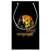 Halloween Scary Night Klein Cadeauzakje (Achterkant)