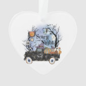 Halloween Scary Night Ornament (achterkant)