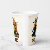 Halloween Scary Night Paper Cups Papieren Bekers (Rechts)