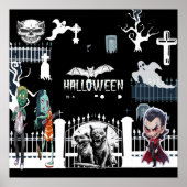 Halloween Scary Night Poster (Voorkant)