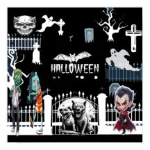 Halloween Scary Night Poster