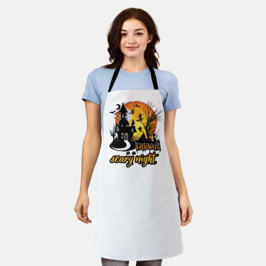 Halloween Scary Night Schort (Gedragen)