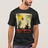 Halloween Scary Night T-shirt (Voorkant)