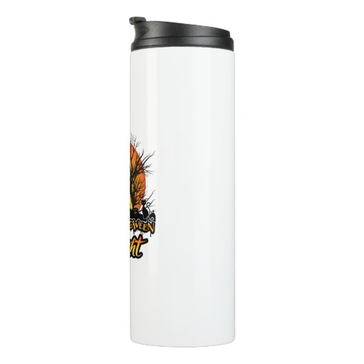 Halloween Scary Night Thermosbeker (Geroteerd rechts)