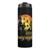 Halloween Scary Night Thermosbeker (Voorkant)