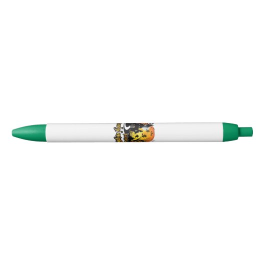 Halloween Scary Night Zwarte Inkt Pen (Voorkant)