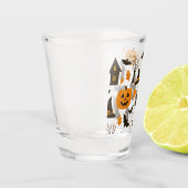Halloween Scary Pattern – Spooky & feestelijk Shot Glas (Links)