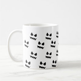 Halloween Scary Pumpkin Gezicht Koffiemok