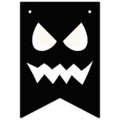 Halloween Scary Pumpkin Gezicht Vlaggetjes (Derde vlag)