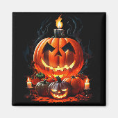 Halloween Scary Pumpkin Magneet