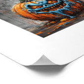 Halloween Scary Pumpkin Poster (Hoek)