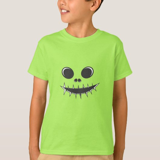 Halloween Scary Pumpkin T-shirt (Voorkant)