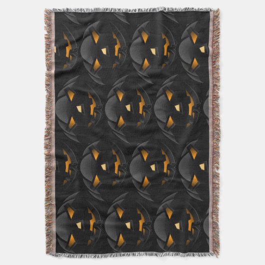Halloween Scary Pumpkins Blanket Deken (Voorkant Verticaal)