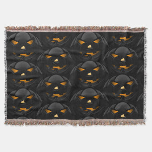 Halloween Scary Pumpkins Blanket Deken
