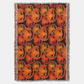 Halloween Scary Pumpkins Blanket Deken (Voorkant Verticaal)