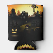 Halloween - Scary Scene 4 Windmill Blikjeskoeler (Achterkant)