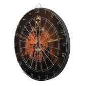 Halloween, Scary Skeleton Dartbord (Voorkant Rechts)