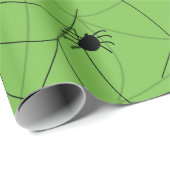Halloween Scary Spider Webs Cadeaupapier (Rol Hoek)