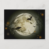 Halloween Scene Briefkaart (Voorkant)