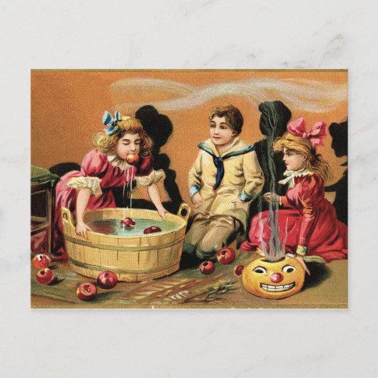 Halloween Scene. Briefkaart (Voorkant)