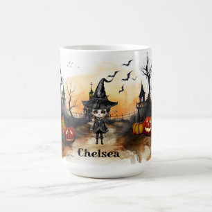 Halloween Scene Koffiemok