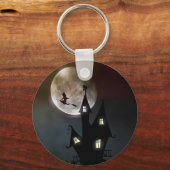 Halloween Scene Sleutelhanger (Voorkant)