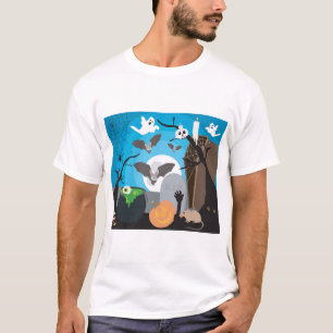 Halloween Scene T-shirt