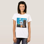 Halloween Scene T-shirt (Voorkant volledig)