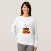 Halloween scène t-shirt (Voorkant volledig)