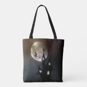 Halloween Scene Tote Bag (Achterkant)