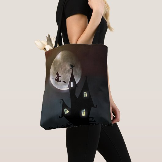 Halloween Scene Tote Bag (Dichtbij)