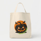 Halloween schaduwen bewegen, ben je er klaar voor? tote bag (Voorkant)