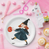 Halloween schattig baby shower heks verjaardag mei papieren bordje (Feest)