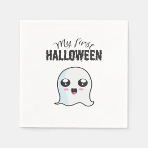 Halloween Schattig Boe Pasgeboren Baby Meisje Eers Servet