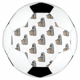 Halloween, Schattig Geest Grijs, Trick Or Treat, B Voetbal