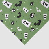 Halloween schattig patroon tissuepapier (Detail)