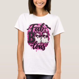 Halloween Schattig spook Fab-BOO-Lous T-shirt