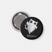 Halloween schattig spookkat magneet (Voorkant / Achterkant)