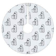 Halloween, Schattig Witte Geest, Trick Or Treat, B