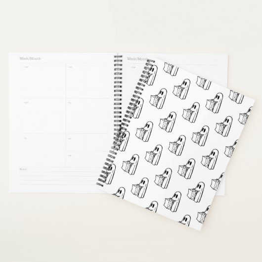 Halloween, Schattig Witte Geest, Trick Or Treat, B Planner (Display)