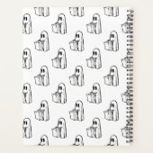 Halloween, Schattig Witte Geest, Trick Or Treat, B Planner (Achterkant)