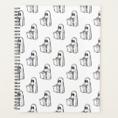 Halloween, Schattig Witte Geest, Trick Or Treat, B Planner (Voorkant)