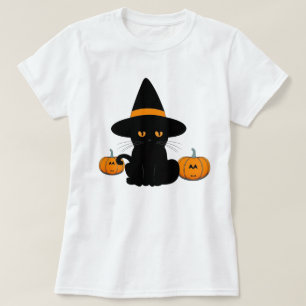 Halloween Schattige Cartoon Vrienden, Zwart Baby C T-shirt