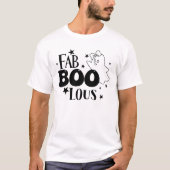 HALLOWEEN SCHATTIGE FA-BOOLOUS GEEST T-SHIRT (Voorkant)